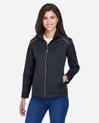 CORE365 CE708W, Women's Prevail Insulated Jacket, Black