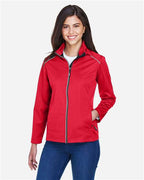 CORE365 CE708W, Women's Prevail Insulated Jacket, Classic Red