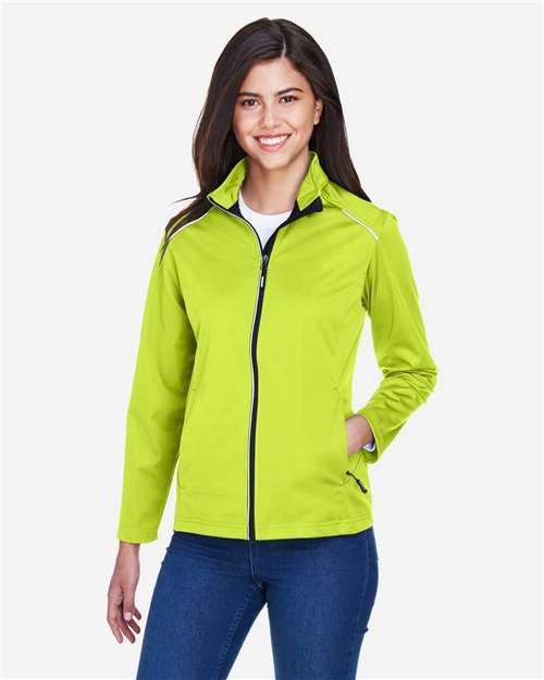CORE365 CE708W, Women's Prevail Insulated Jacket, Safety Yellow