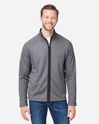 CORE365 CE72, Men's Motivate Unlined Lightweight Jacket, Black/ White