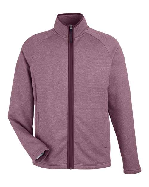 CORE365 CE72, Men's Motivate Unlined Lightweight Jacket, Burgundy/ White