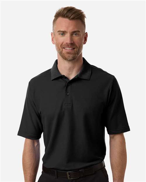 CORE365 CE106T, Men's Tall Fusion Chromasoft Performance Long Sleeve T-shirt, Black