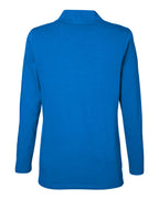 Devon & Jones DP121W, T-Shirts - Long Sleeve, French Blue