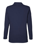 Devon & Jones DP121W, T-Shirts - Long Sleeve, Navy