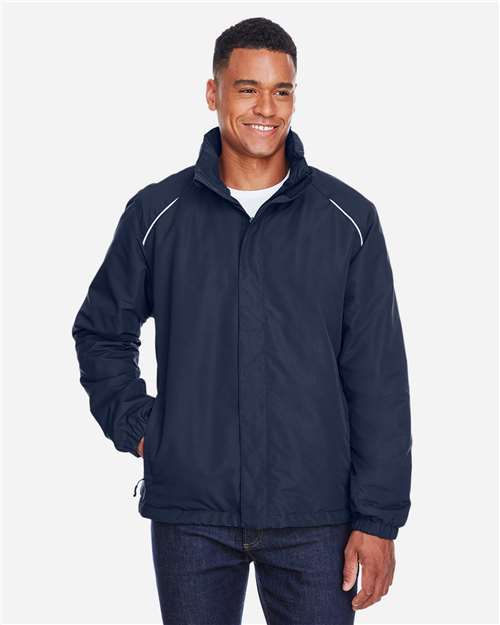 CORE365 88224, Men's Profile Fleece-lined All-season Jacket, Classic Navy