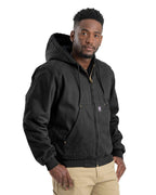 Berne Apparel HJ375, Outerwear, Black