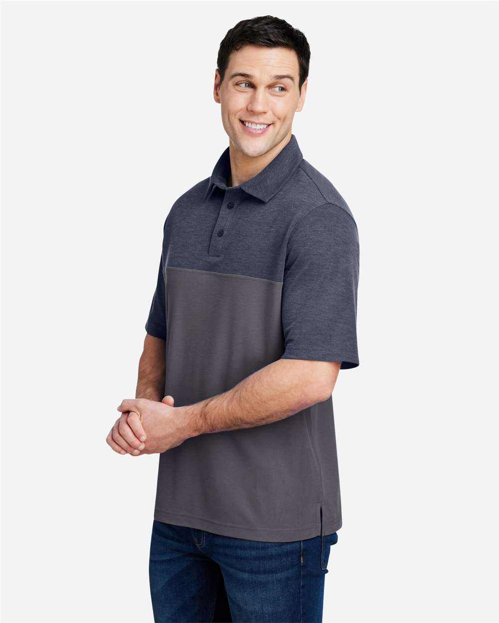 Carbon/ Classic Navy Heather