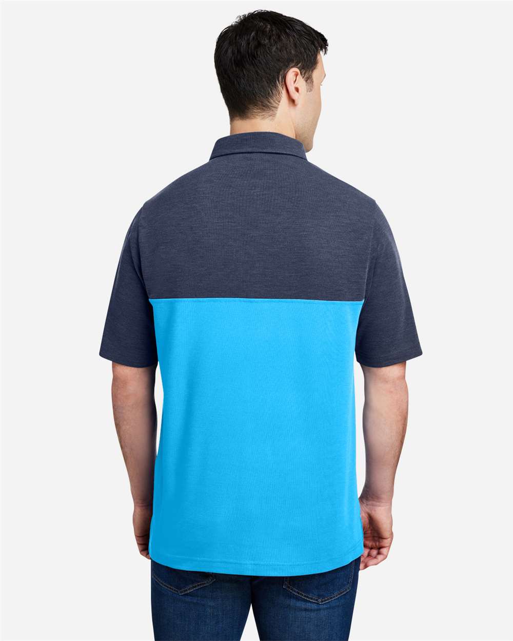 Electric Blue/ Classic Navy Heather