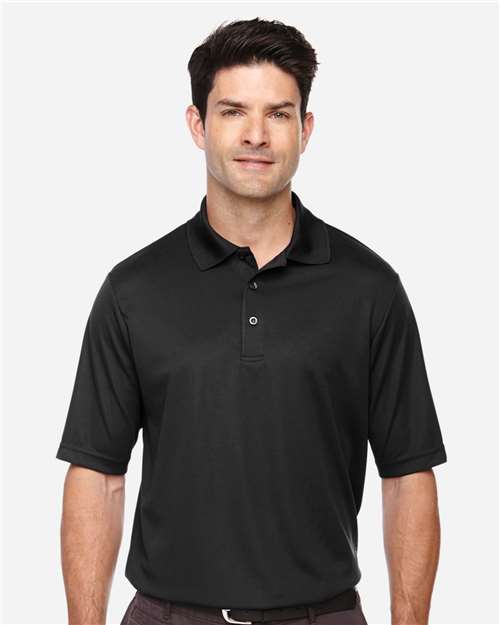 CORE365 88181T, Men's Tall Origin Performance Pique Polo, Black