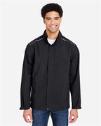 CORE365 CE712, Men's Prevail Insulated Jacket, Black