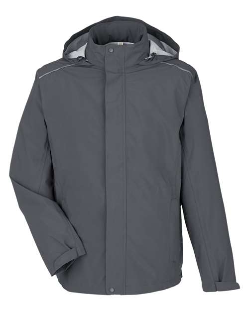 CORE365 CE712, Men's Prevail Insulated Jacket, Carbon