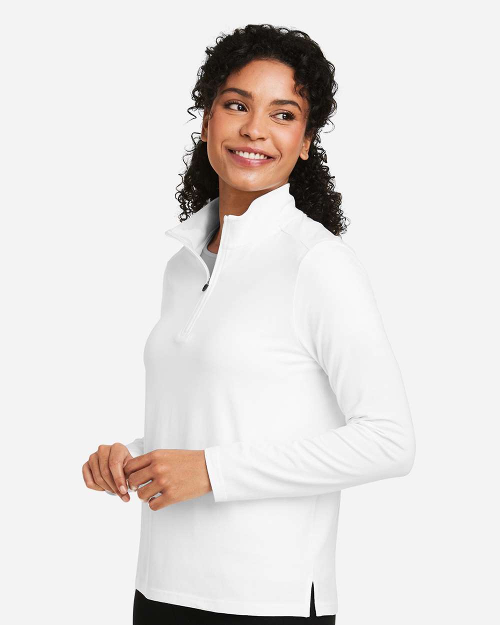Devon & Jones DG425W, Knits & Layering, White