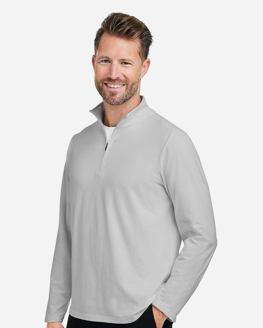 Devon & Jones DG425, Knits & Layering, Grey