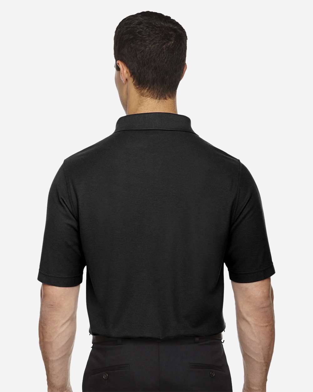 Devon & Jones 13340, Dg150t Men's Tall Drytec20 Performance Polo, Black