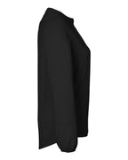 Devon & Jones DP122W, T-Shirts - Long Sleeve, Black