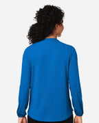 Devon & Jones DP122W, T-Shirts - Long Sleeve, French Blue