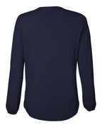 Devon & Jones DP122W, T-Shirts - Long Sleeve, Navy