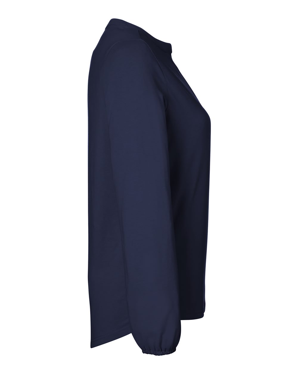 Devon & Jones DP122W, T-Shirts - Long Sleeve, Navy