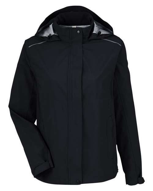 CORE365 CE712W, Women's Prevail Insulated Jacket, Black