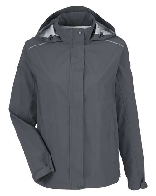 CORE365 CE712W, Women's Prevail Insulated Jacket, Carbon
