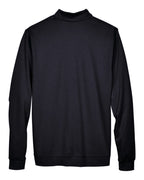 Devon & Jones DG479, Knits & Layering, Black/ Grey Heather/ Graphite