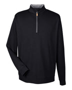 Devon & Jones DG479, Knits & Layering, Black/ Grey Heather/ Graphite
