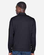 Devon & Jones DG479, Knits & Layering, Black/ Grey Heather/ Graphite
