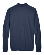 Devon & Jones DG479, Knits & Layering, Navy/ Grey Heather/ Graphite