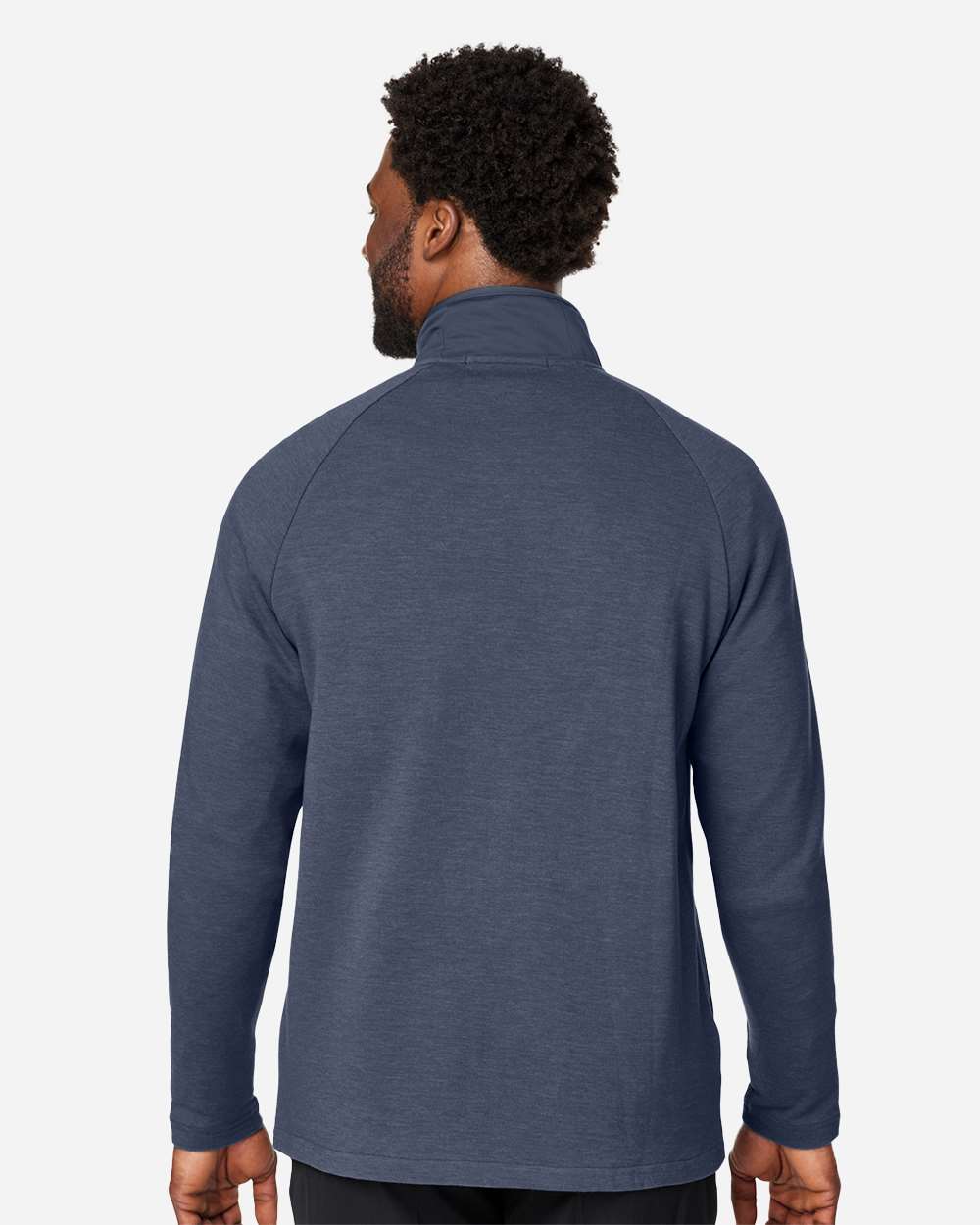 Navy Melange/ Navy