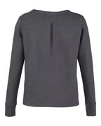 Devon & Jones DG482W, Knits & Layering, Black Melange