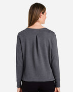 Devon & Jones DG482W, Knits & Layering, Black Melange