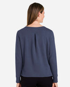 Devon & Jones DG482W, Knits & Layering, Navy Melange