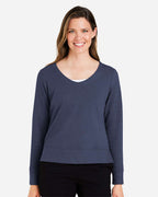 Devon & Jones DG482W, Knits & Layering, Navy Melange