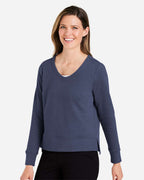 Devon & Jones DG482W, Knits & Layering, Navy Melange