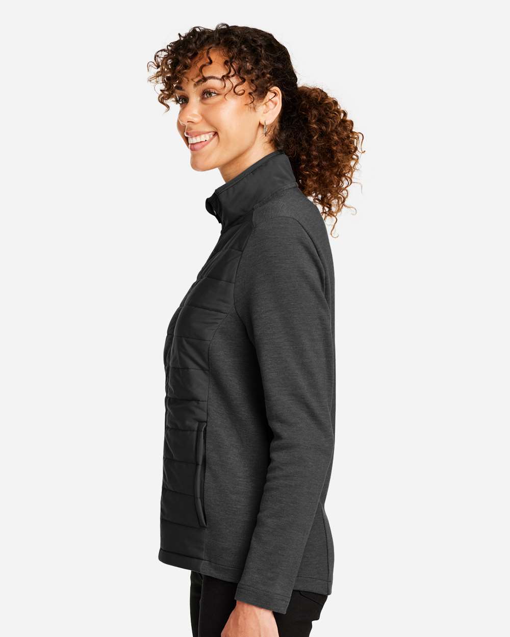 Black/ Melange Black