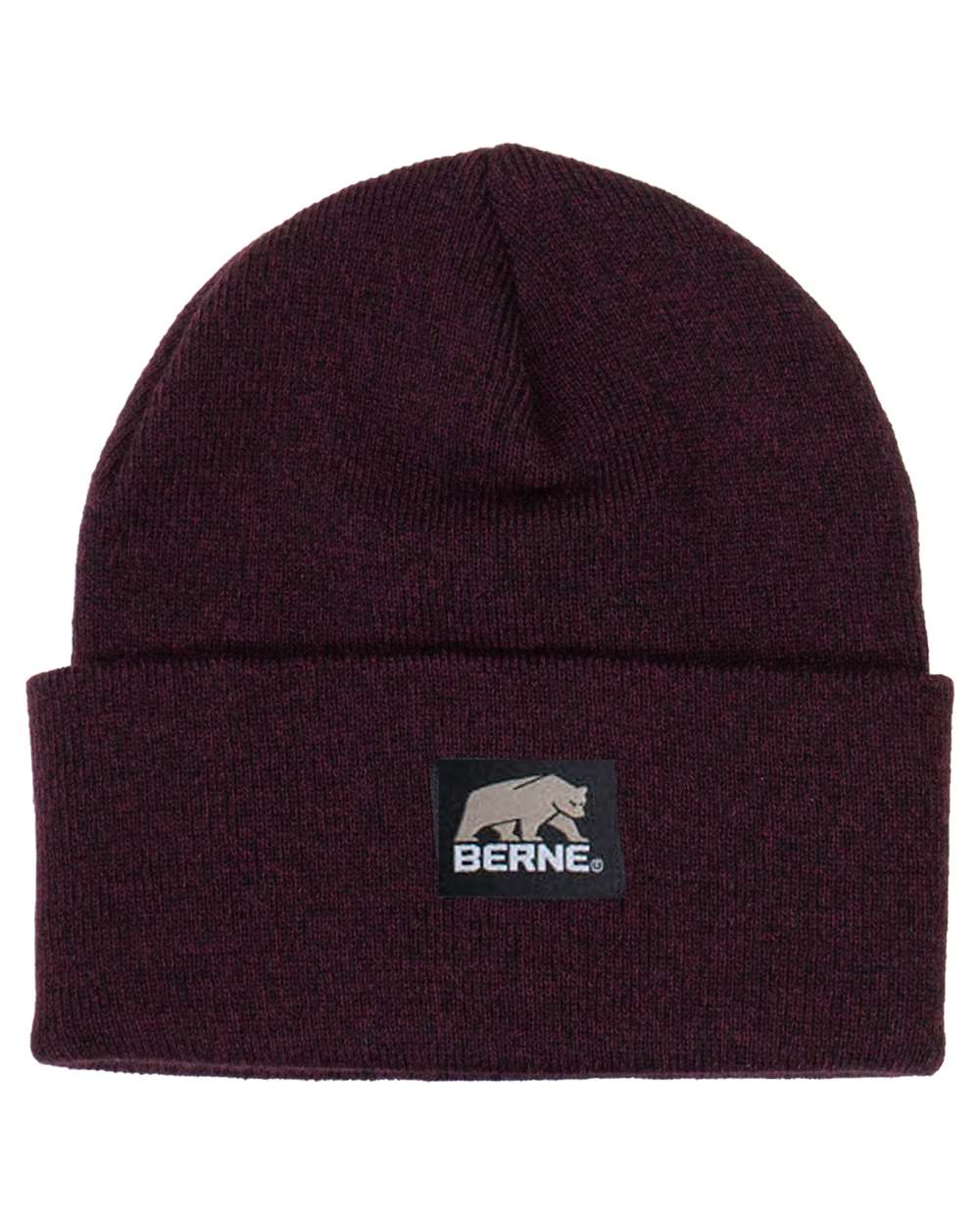 Berne Apparel H150, Headwear, Maroon/ Black