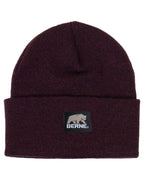 Berne Apparel H150, Headwear, Maroon/ Black