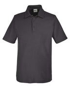 CORE365 CE112T, Men's Tall Fusion Chromasoft Pique Polo, Carbon