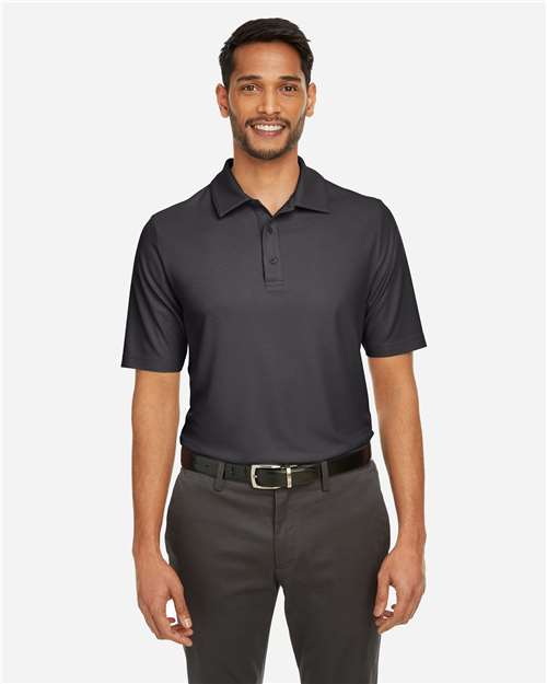 CORE365 CE112T, Men's Tall Fusion Chromasoft Pique Polo, Carbon