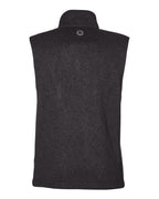Marmot M16251, Women's Drop Line Fleece Vest, Black Heather