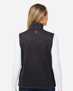 Marmot M16251, Women's Drop Line Fleece Vest, Black Heather