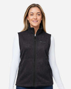 Marmot M16251, Women's Drop Line Fleece Vest, Black Heather