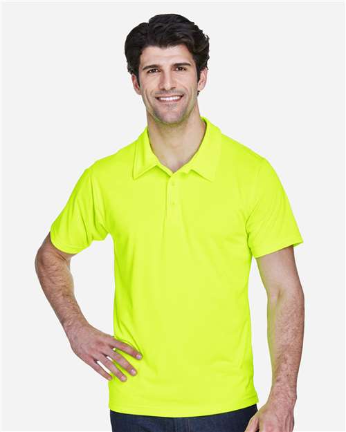 Team 365 TT21, Men's Command Snag Protection Polo, Safety Yellow