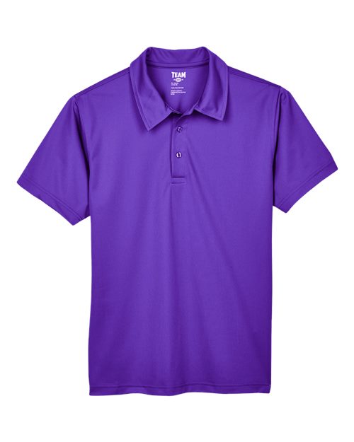 Team 365 TT21, Men's Command Snag Protection Polo, Sport Purple