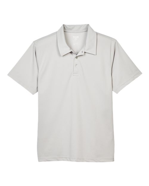 Team 365 TT21, Men's Command Snag Protection Polo, Sport Silver