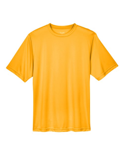 Team 365 TT11, Men's Zone Performance T-shirt, Sport Athletic Gold