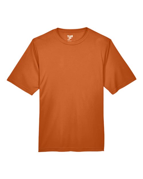 Team 365 TT11, Men's Zone Performance T-shirt, Sport Burnt Orange