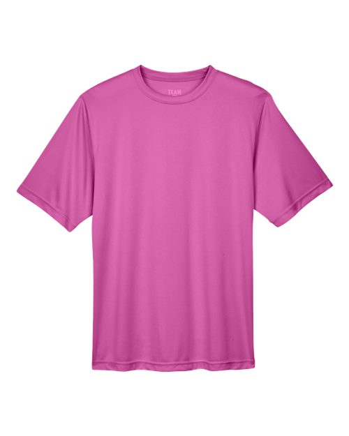 Team 365 TT11, Men's Zone Performance T-shirt, Sport Charity Pink