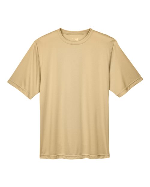 Team 365 TT11, Men's Zone Performance T-shirt, Sport Vegas Gold