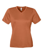 Team 365 TT15W, Women's Zone Performance Mesh T-shirt, Sport Burnt Orange